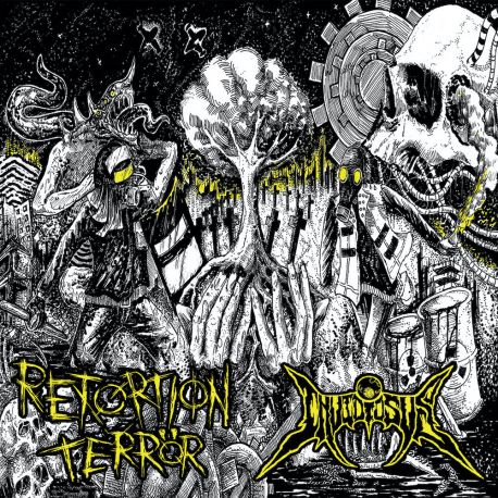 Retortion Terror/Invidiosus "Split" (CD)