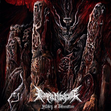 Temple Nightside "Pillars Of Damnation" (CD)