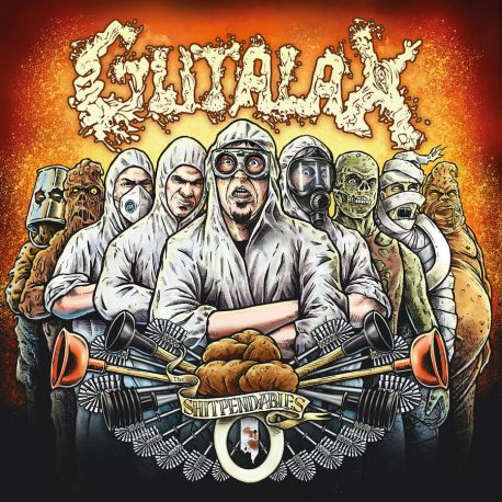 Gutalax "The Shitpendables" (CD)