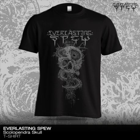Everlasting Spew "Scolopendra Skull" (T-Shirt)