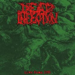 Dead Infection/D.O.C. "Live Fama 1990/Death In The Field" (LP)