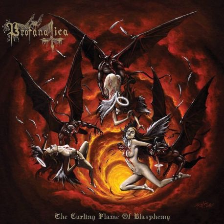 Profanatica "The Curling Flame Of Blasphemy" (CD)