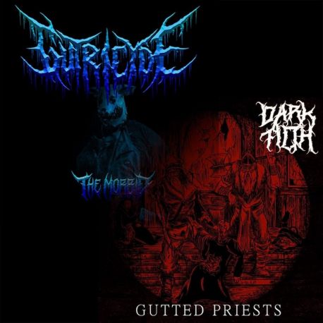 Dark Filth/Gutricyde "Gutted Priest/The Morbid" (CD)