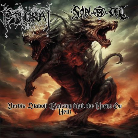 Istidraj/Santet "Verbis Diaboli (Raising High The Horns Ov Hell)" (CD)
