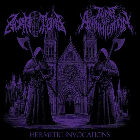 Acrid Tomb/Tomb Of Annihilation "Hermetic Invocations" (CD)