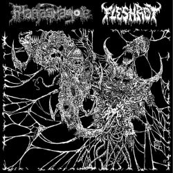Phantasmagore/Fleshrot  "Twisted Visions Of Abominations" (CD)