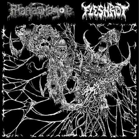 Phantasmagore/Fleshrot  "Twisted Visions Of Abominations" (CD)