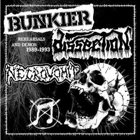 Bunkier/Dissection/Necrovomit "Rehearsals And Demos 1989-1993" (CD)