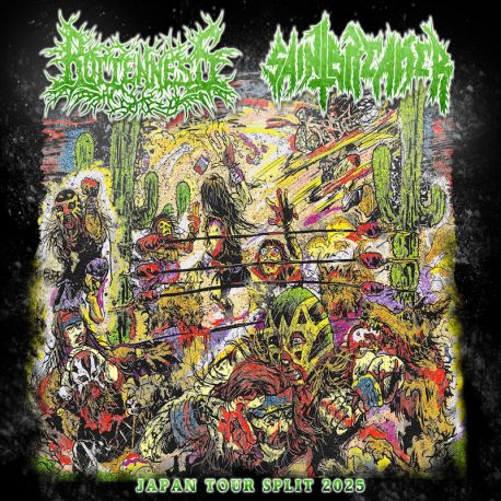Rottenness/SaintBreaker "Japan Tour Split 2025" (CD)