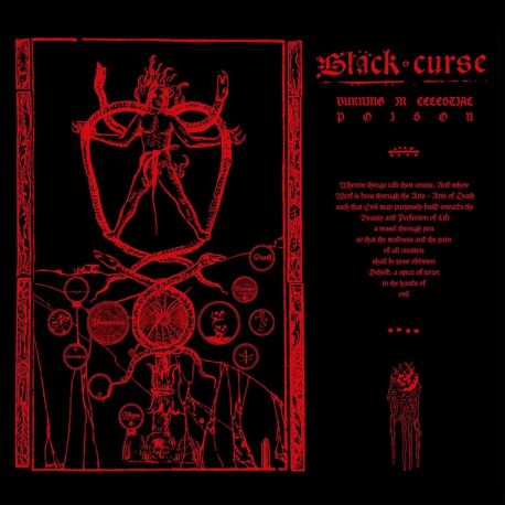 Black Curse "Burning In Celestial Poison" (CD)