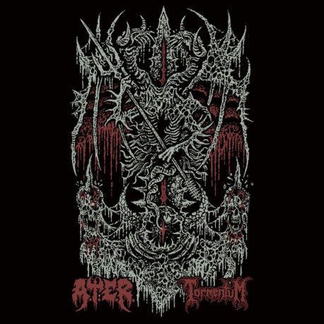 A.T.E.R./Tormentum "Mexican-Canadian Stenchcore Inferno" (CD)