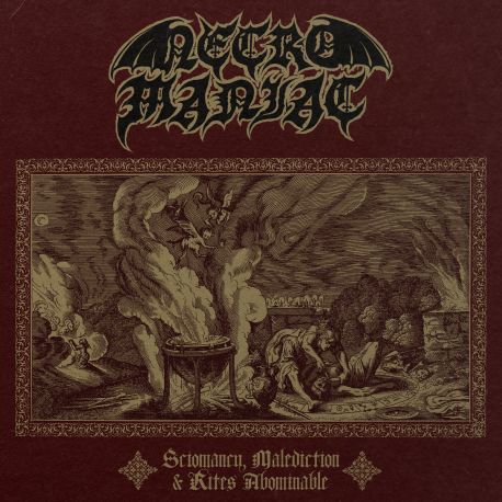 Necromaniac "Sciomancy, Malediction & Rites Abominable" (CD)