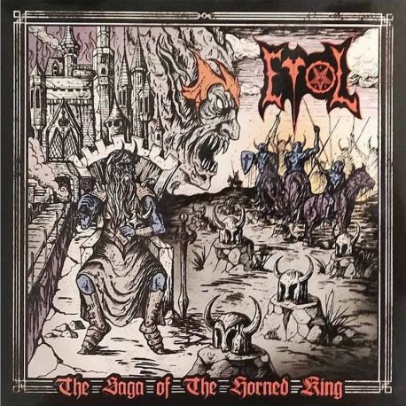 Evol "The Saga Of The Horned King" (LP)