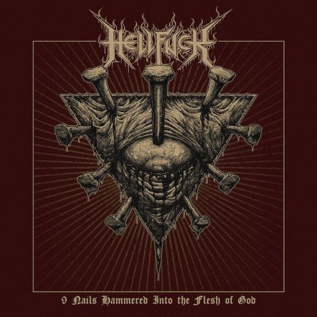Hellfuck "9 Nails Hammered Into The Flesh Of God" (LP)