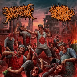 Fermented Masturbation/Pit Of Toxic Slime "Misanthropic Urban Disease" (CD)