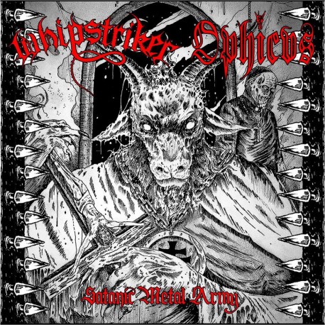 Whipstriker/Ophicvs "Satanic Metal Army" (CD)