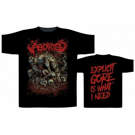 Aborted "Explicit Gore" (T-shirt) [TOUR LEFTOVER]