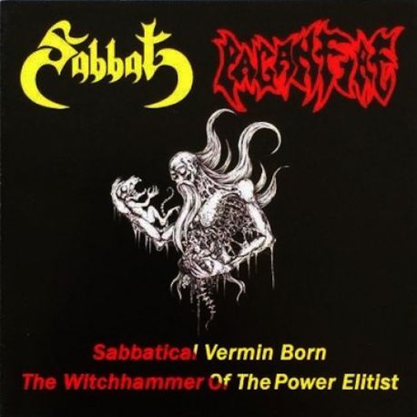 Sabbat/Paganfire "Sabbatical Vermin Born/The Witchhammer Of The Power Elitist" (CD)