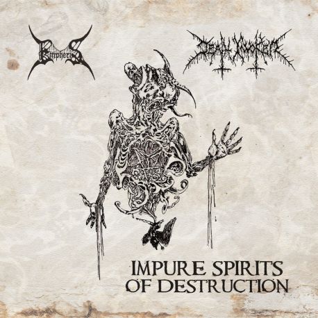 Empheris/Death Invoker "Impure Spirits Of Destruction" (CD)